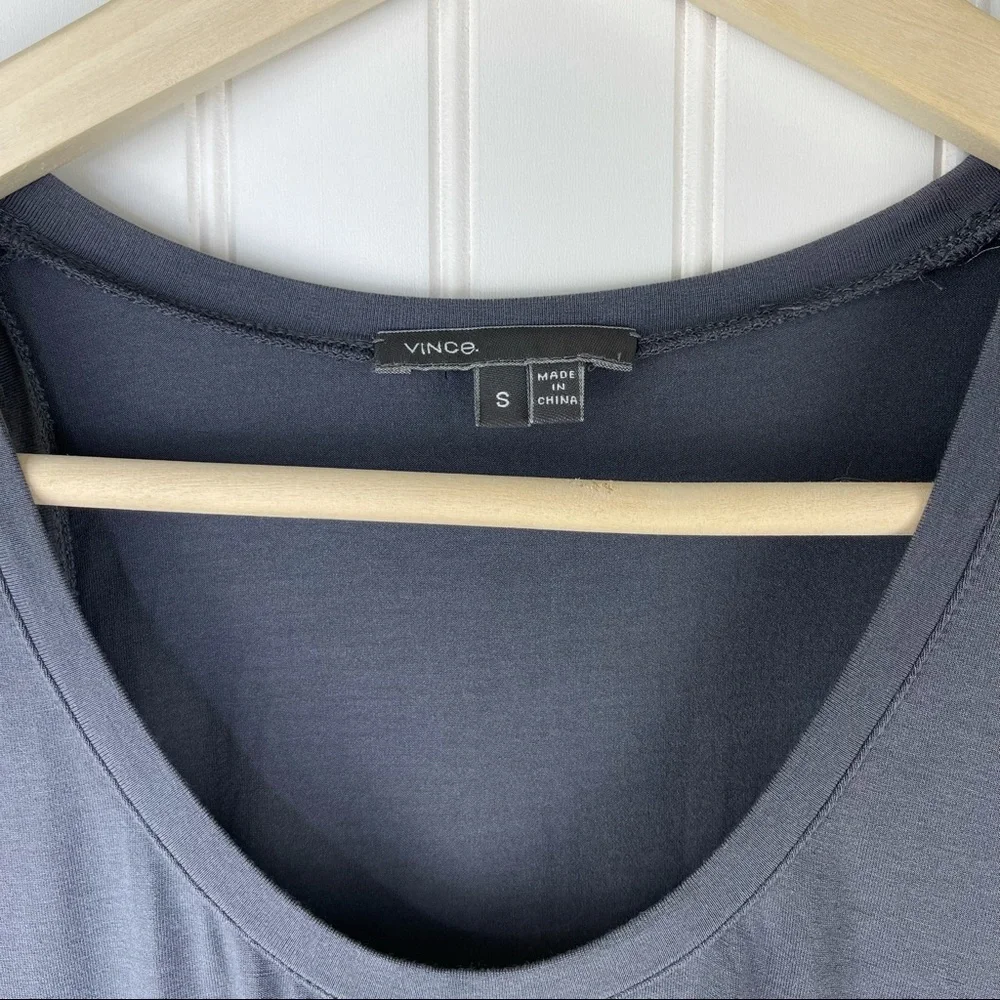 Vince Gray Drapey Micromodal Tank Top Small